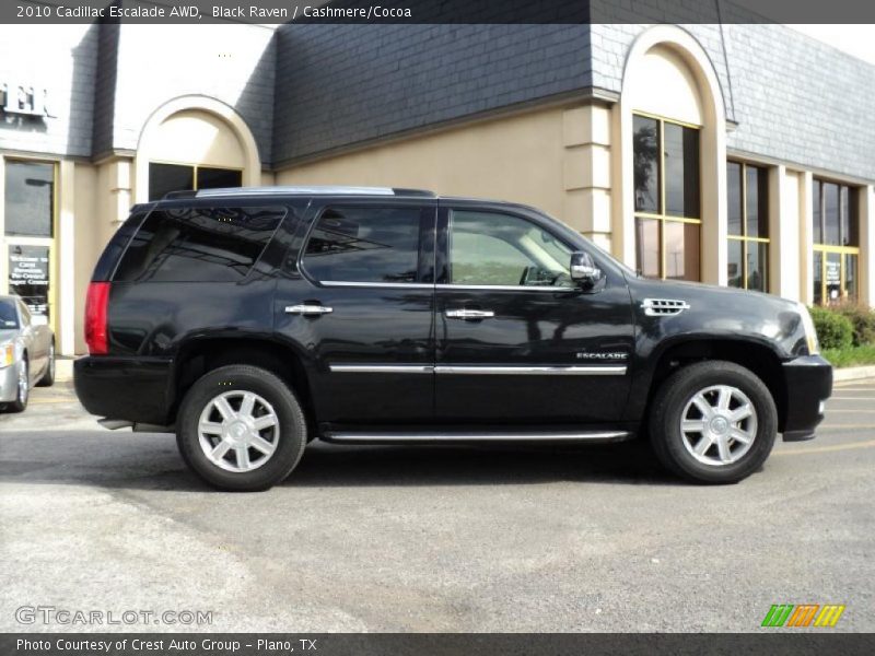 Black Raven / Cashmere/Cocoa 2010 Cadillac Escalade AWD