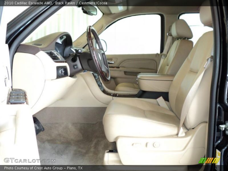 Black Raven / Cashmere/Cocoa 2010 Cadillac Escalade AWD