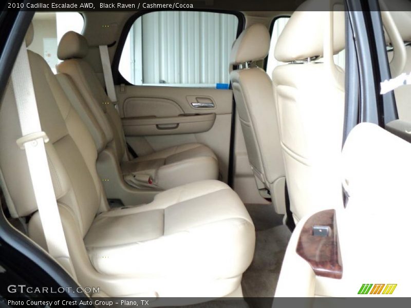 Black Raven / Cashmere/Cocoa 2010 Cadillac Escalade AWD