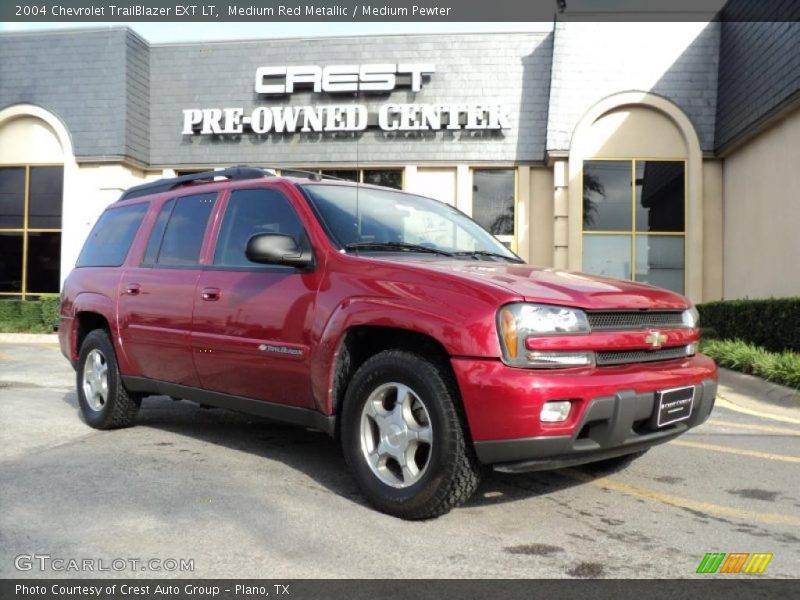 Medium Red Metallic / Medium Pewter 2004 Chevrolet TrailBlazer EXT LT