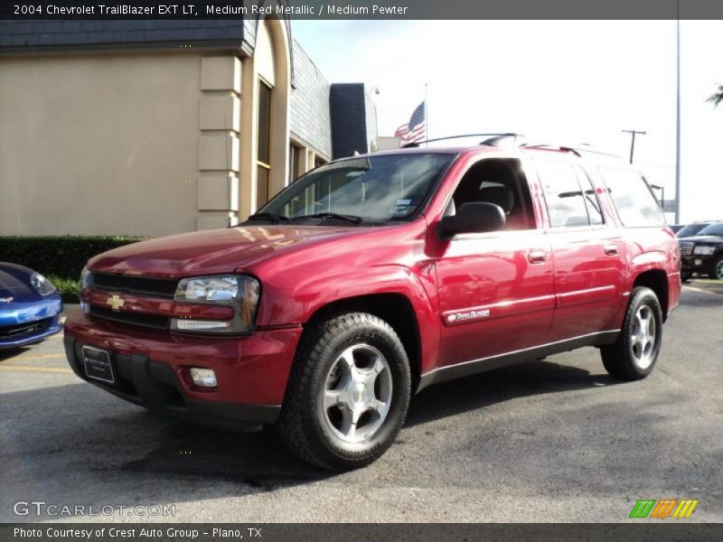 Medium Red Metallic / Medium Pewter 2004 Chevrolet TrailBlazer EXT LT