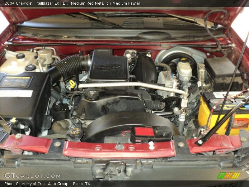 Medium Red Metallic / Medium Pewter 2004 Chevrolet TrailBlazer EXT LT