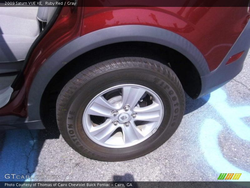Ruby Red / Gray 2009 Saturn VUE XE