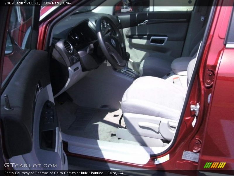 Ruby Red / Gray 2009 Saturn VUE XE