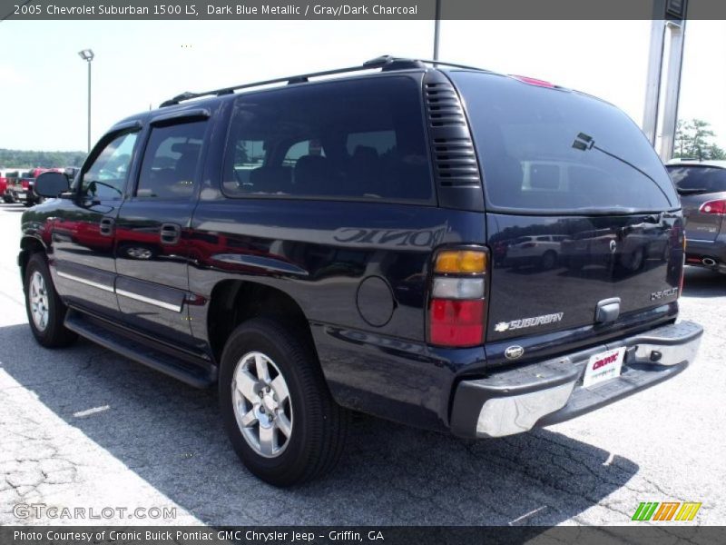 Dark Blue Metallic / Gray/Dark Charcoal 2005 Chevrolet Suburban 1500 LS