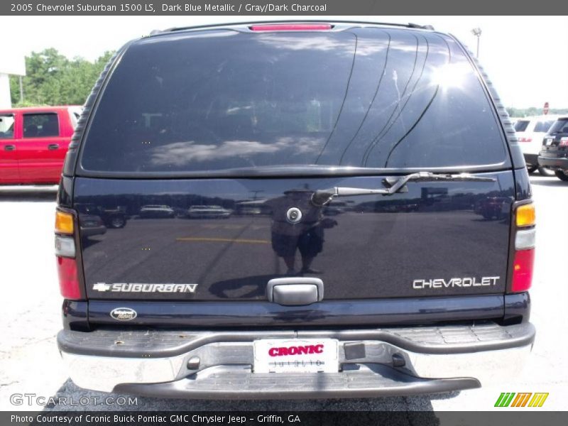 Dark Blue Metallic / Gray/Dark Charcoal 2005 Chevrolet Suburban 1500 LS