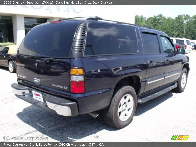 Dark Blue Metallic / Gray/Dark Charcoal 2005 Chevrolet Suburban 1500 LS