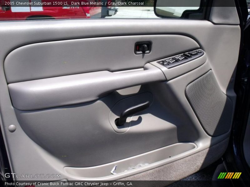 Dark Blue Metallic / Gray/Dark Charcoal 2005 Chevrolet Suburban 1500 LS
