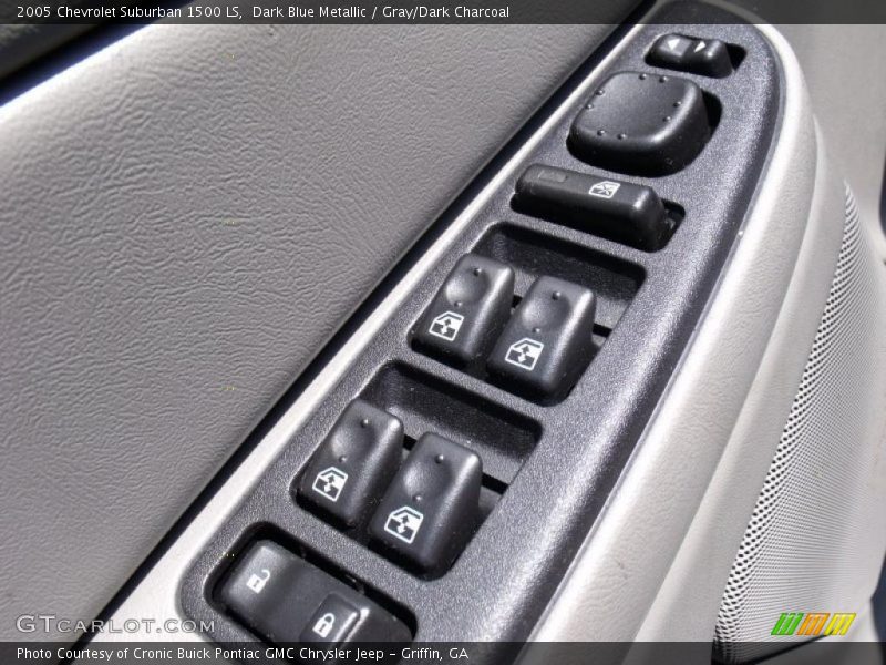 Dark Blue Metallic / Gray/Dark Charcoal 2005 Chevrolet Suburban 1500 LS