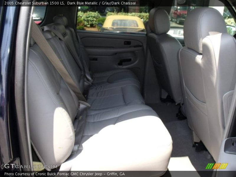 Dark Blue Metallic / Gray/Dark Charcoal 2005 Chevrolet Suburban 1500 LS