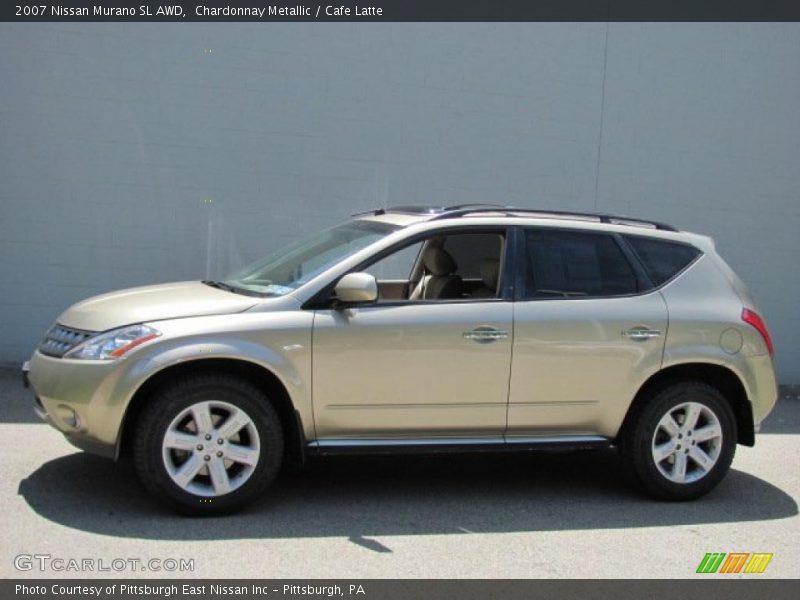 Chardonnay Metallic / Cafe Latte 2007 Nissan Murano SL AWD