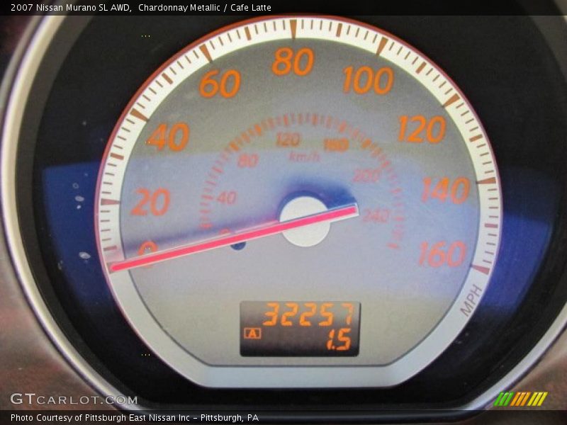 Chardonnay Metallic / Cafe Latte 2007 Nissan Murano SL AWD