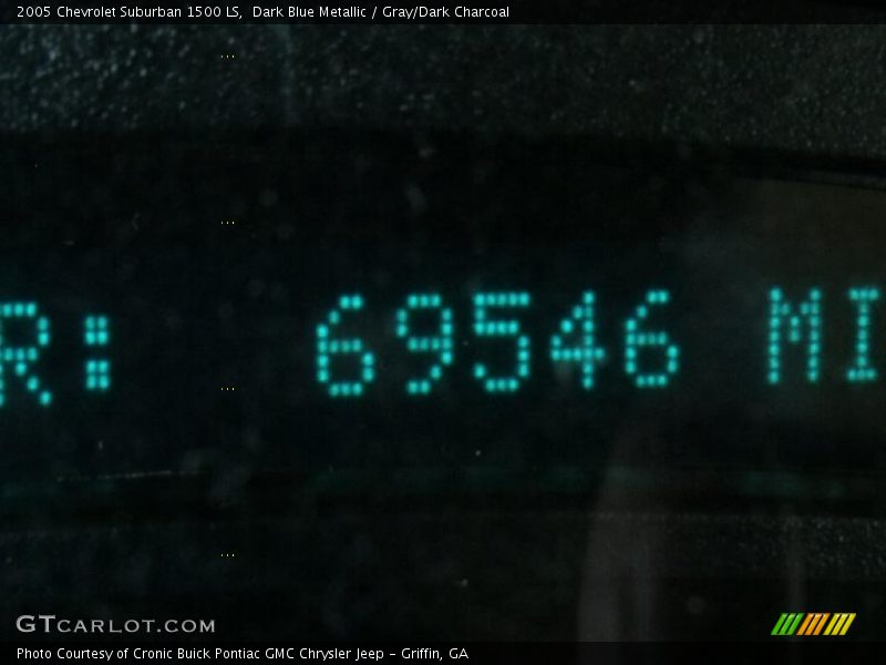 Dark Blue Metallic / Gray/Dark Charcoal 2005 Chevrolet Suburban 1500 LS