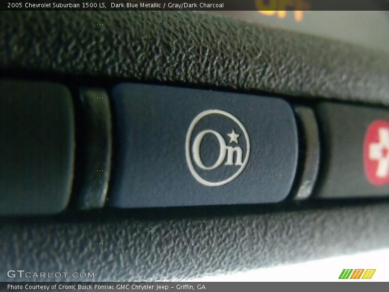 Dark Blue Metallic / Gray/Dark Charcoal 2005 Chevrolet Suburban 1500 LS