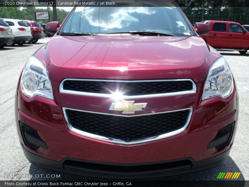 Cardinal Red Metallic / Jet Black 2010 Chevrolet Equinox LT