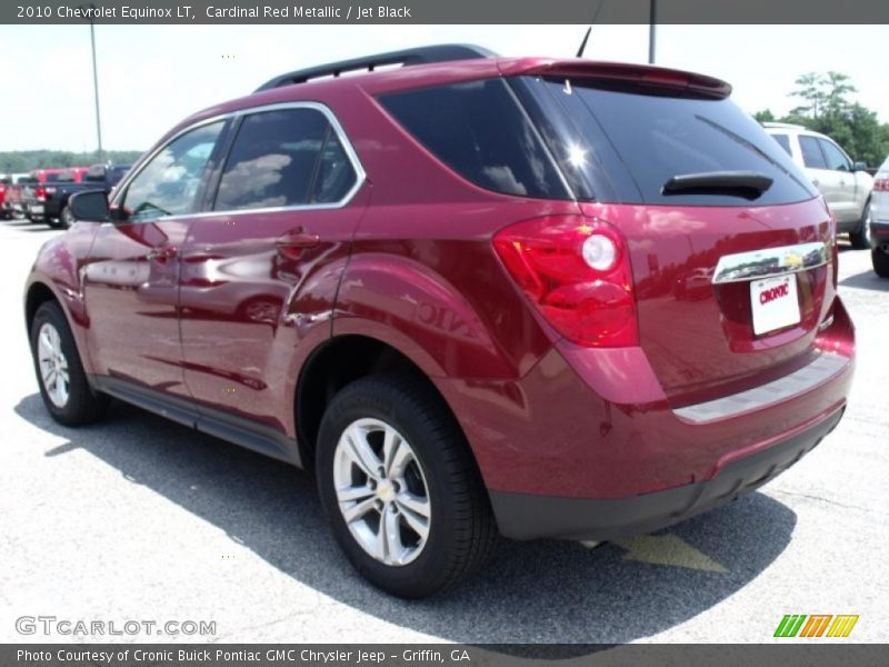 Cardinal Red Metallic / Jet Black 2010 Chevrolet Equinox LT