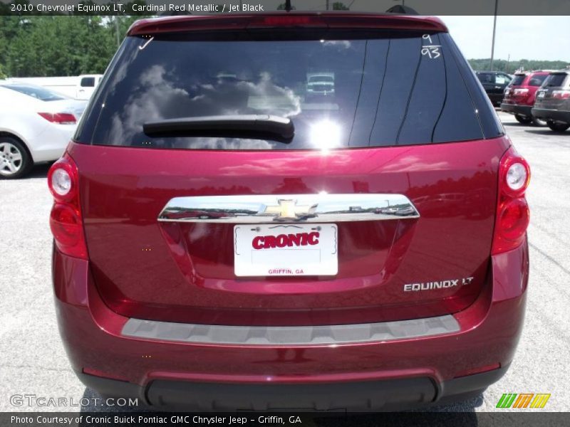 Cardinal Red Metallic / Jet Black 2010 Chevrolet Equinox LT