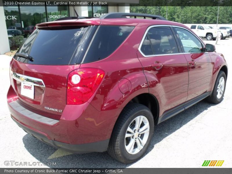 Cardinal Red Metallic / Jet Black 2010 Chevrolet Equinox LT