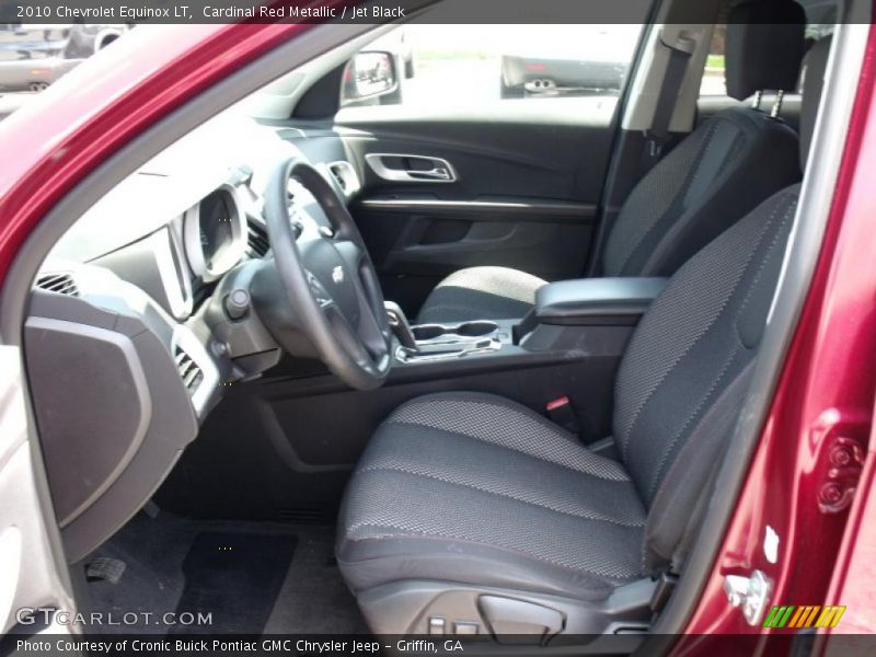 Cardinal Red Metallic / Jet Black 2010 Chevrolet Equinox LT