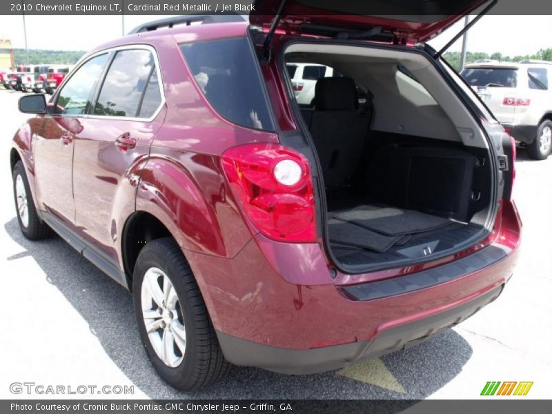 Cardinal Red Metallic / Jet Black 2010 Chevrolet Equinox LT