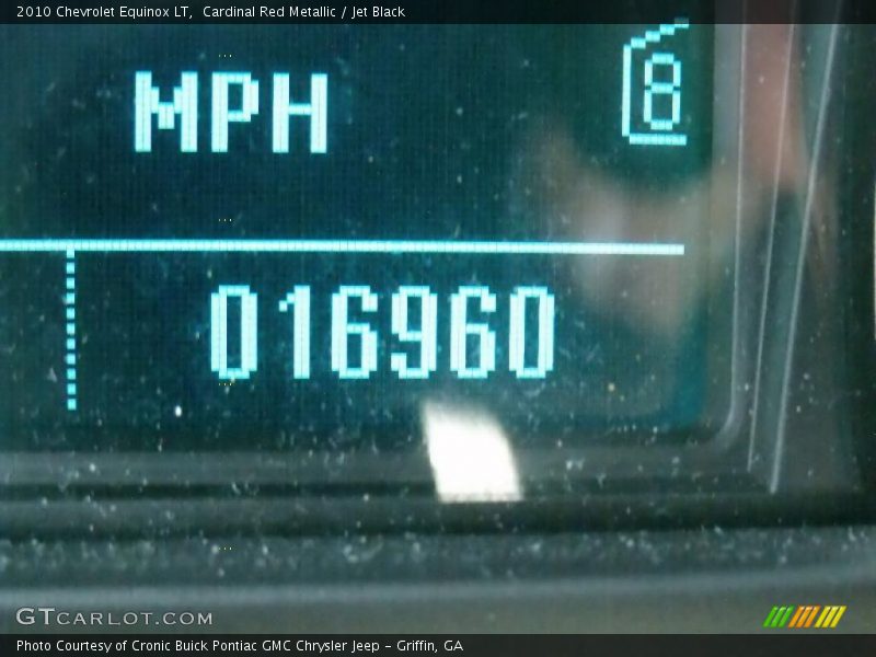 Cardinal Red Metallic / Jet Black 2010 Chevrolet Equinox LT