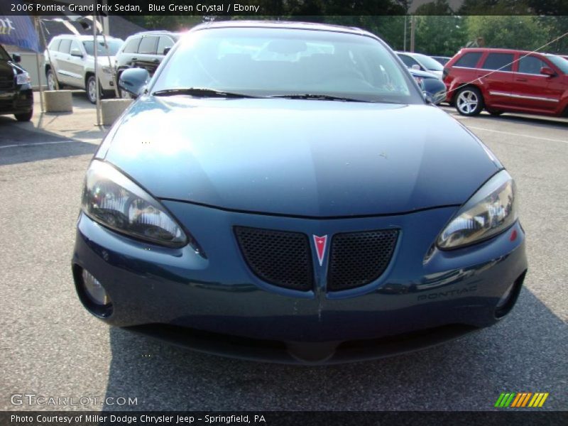 Blue Green Crystal / Ebony 2006 Pontiac Grand Prix Sedan