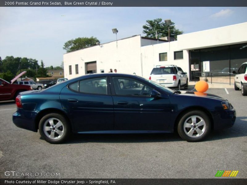 Blue Green Crystal / Ebony 2006 Pontiac Grand Prix Sedan