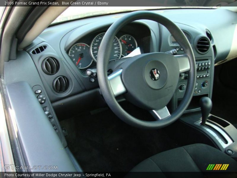 Blue Green Crystal / Ebony 2006 Pontiac Grand Prix Sedan