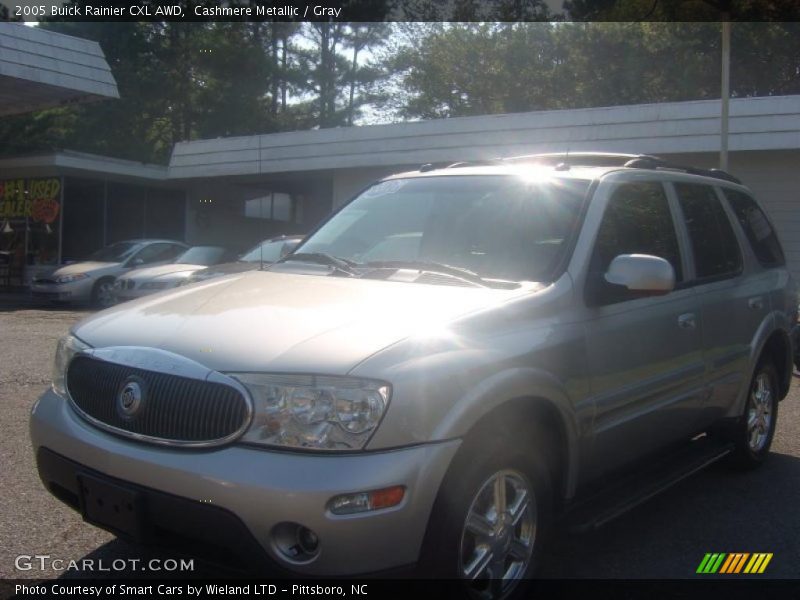 Cashmere Metallic / Gray 2005 Buick Rainier CXL AWD
