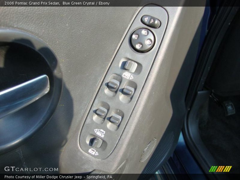 Blue Green Crystal / Ebony 2006 Pontiac Grand Prix Sedan