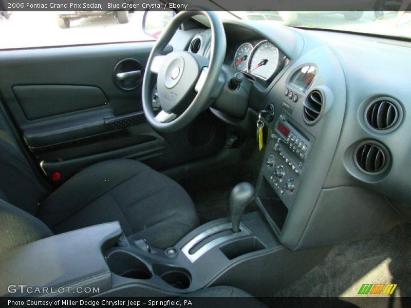 Blue Green Crystal / Ebony 2006 Pontiac Grand Prix Sedan