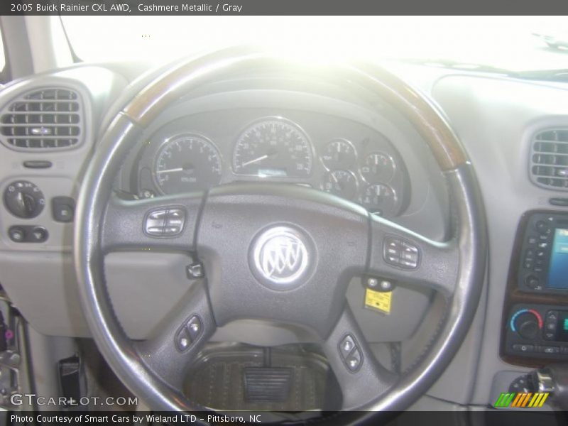 Cashmere Metallic / Gray 2005 Buick Rainier CXL AWD