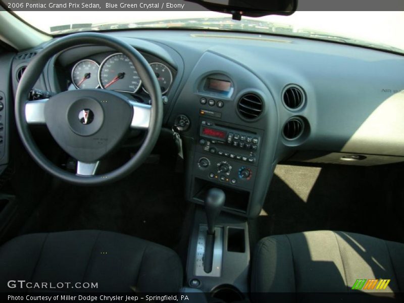 Blue Green Crystal / Ebony 2006 Pontiac Grand Prix Sedan