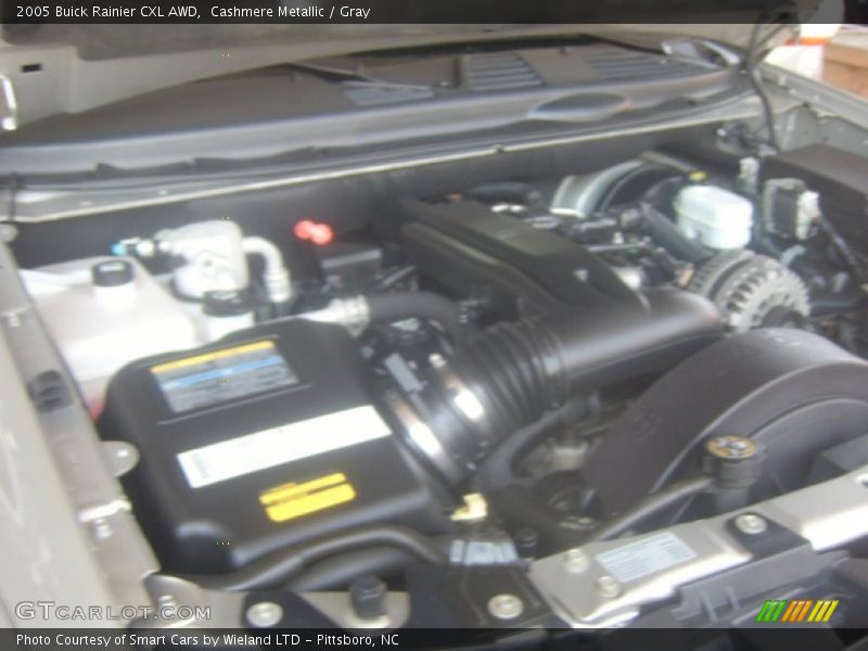 Cashmere Metallic / Gray 2005 Buick Rainier CXL AWD