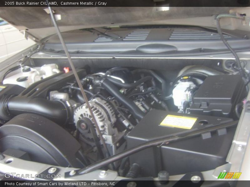 Cashmere Metallic / Gray 2005 Buick Rainier CXL AWD