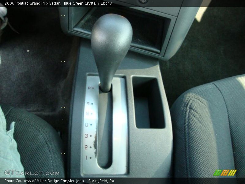 Blue Green Crystal / Ebony 2006 Pontiac Grand Prix Sedan