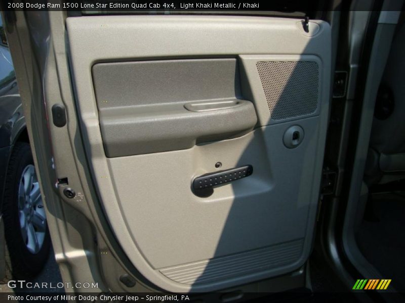 Light Khaki Metallic / Khaki 2008 Dodge Ram 1500 Lone Star Edition Quad Cab 4x4