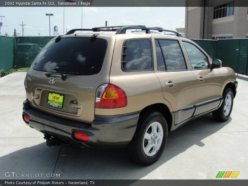Sandstone / Beige 2002 Hyundai Santa Fe GLS