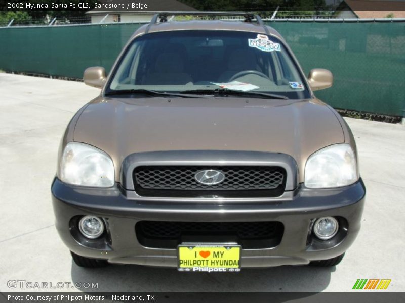 Sandstone / Beige 2002 Hyundai Santa Fe GLS