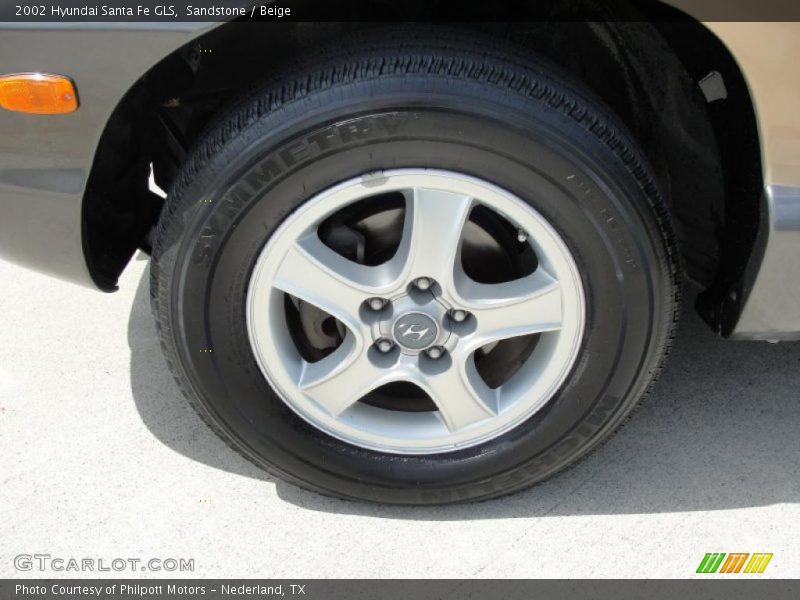 Sandstone / Beige 2002 Hyundai Santa Fe GLS