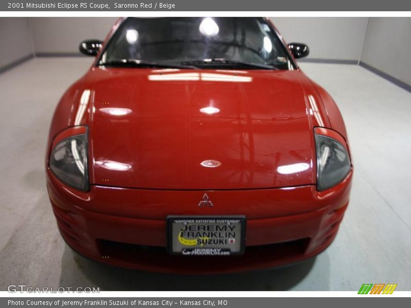 Saronno Red / Beige 2001 Mitsubishi Eclipse RS Coupe