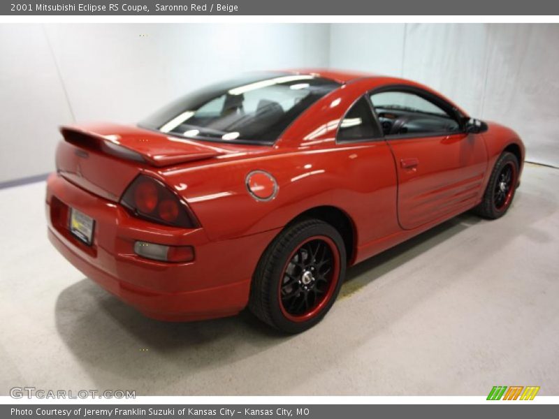 Saronno Red / Beige 2001 Mitsubishi Eclipse RS Coupe