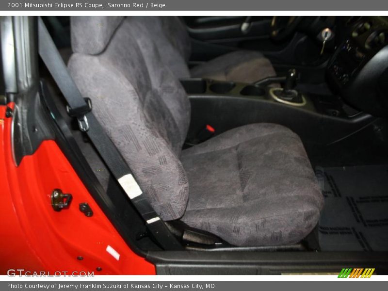 Saronno Red / Beige 2001 Mitsubishi Eclipse RS Coupe