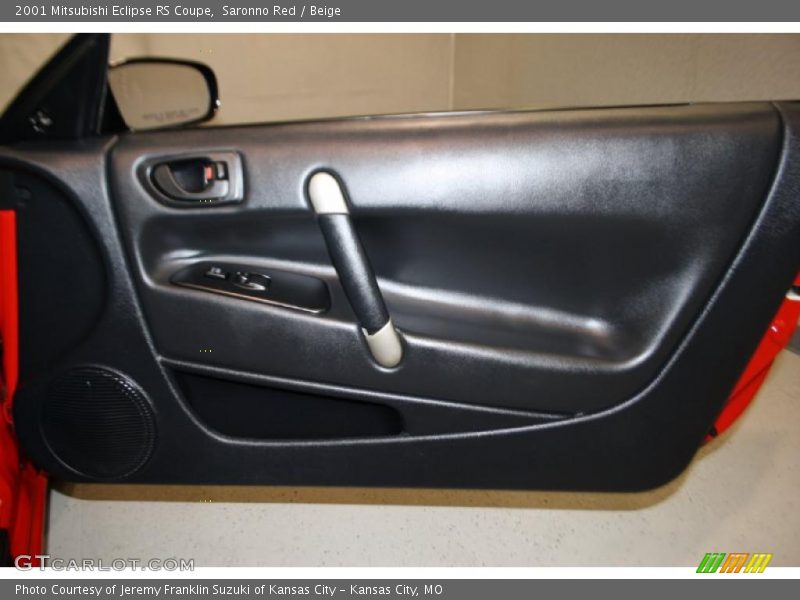 Saronno Red / Beige 2001 Mitsubishi Eclipse RS Coupe