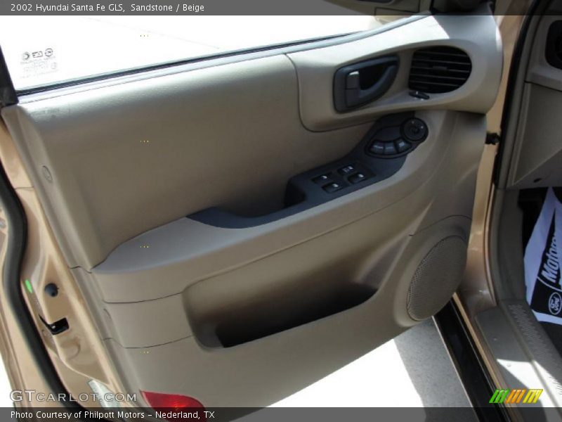 Sandstone / Beige 2002 Hyundai Santa Fe GLS