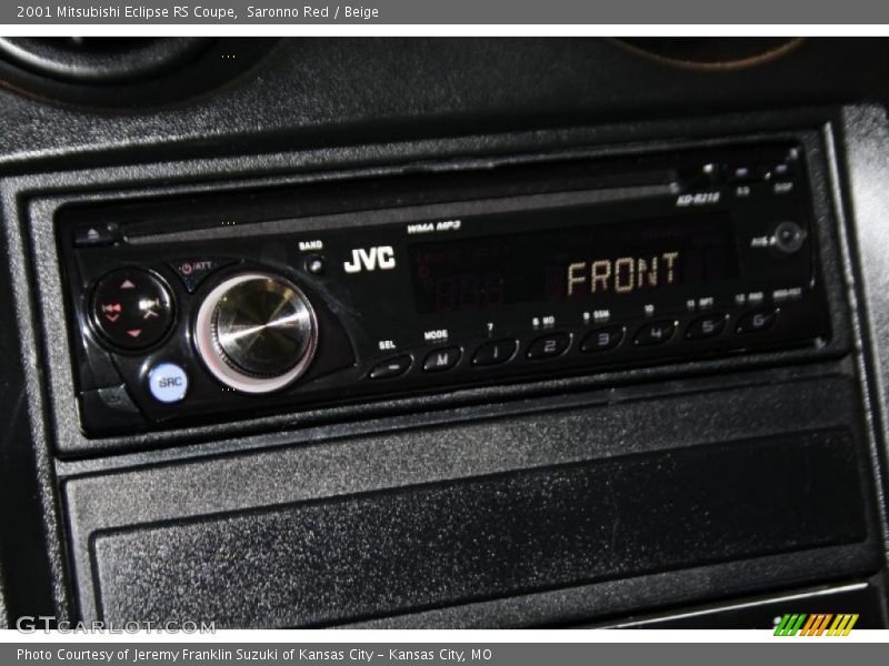 Saronno Red / Beige 2001 Mitsubishi Eclipse RS Coupe