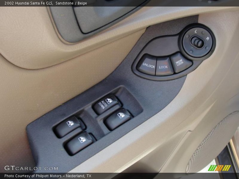 Sandstone / Beige 2002 Hyundai Santa Fe GLS