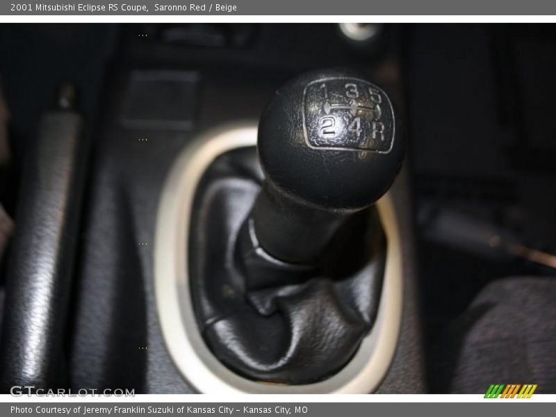 Saronno Red / Beige 2001 Mitsubishi Eclipse RS Coupe