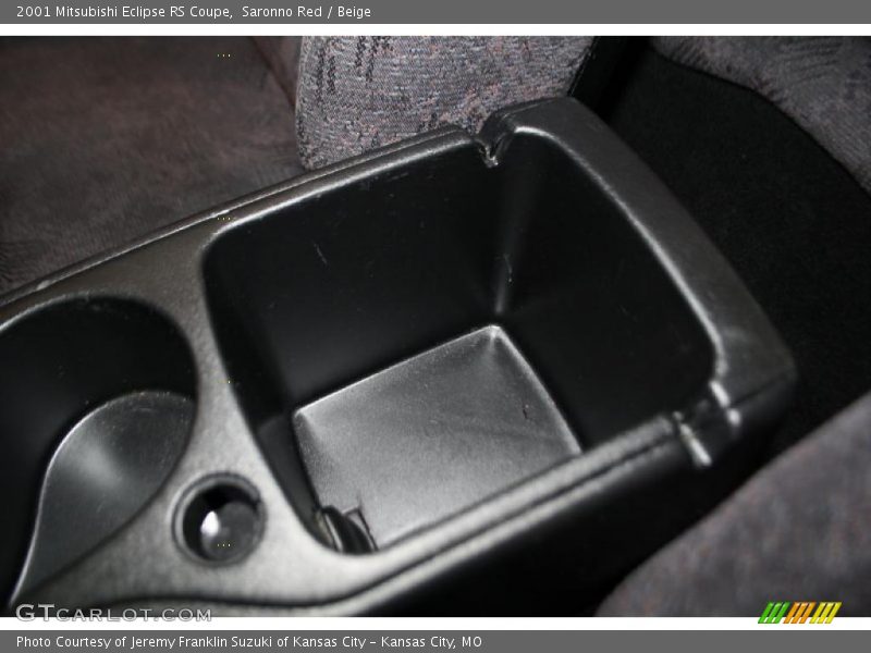 Saronno Red / Beige 2001 Mitsubishi Eclipse RS Coupe