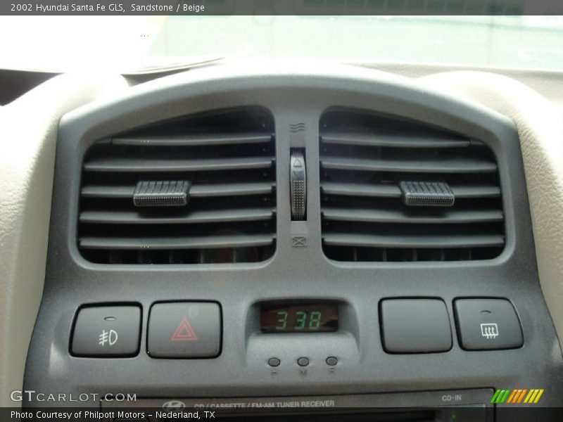 Sandstone / Beige 2002 Hyundai Santa Fe GLS